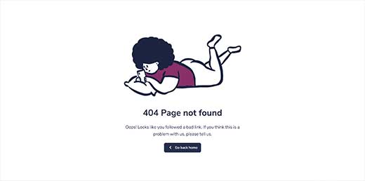 404 not found error page preview